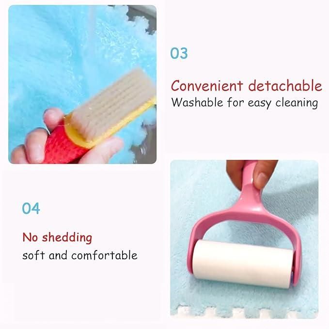 FlexiTile Interlocking Carpet Mats (6pc)