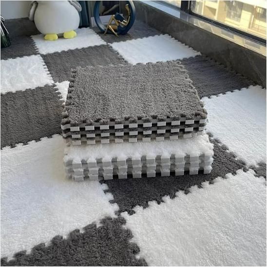 FlexiTile Interlocking Carpet Mats (6pc)